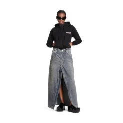 Gonna Pantalone Apron da Donna in Azzurro