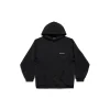 Hoodie Balenciaga Back Regular Fit in Nero