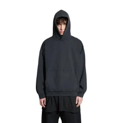 Hoodie Balenciaga Hand-drawn Medium Fit in Nero/bianco