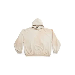 Hoodie Balenciaga Oversize in Crema