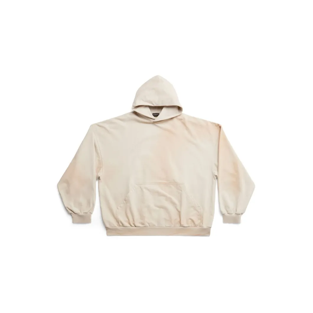 Hoodie Balenciaga Oversize in Crema