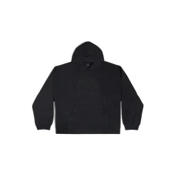Hoodie Cities Paris Oversize in Nero