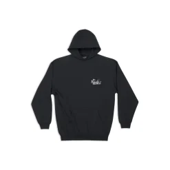 Hoodie Gaffer Medium Fit da Donna in Nero