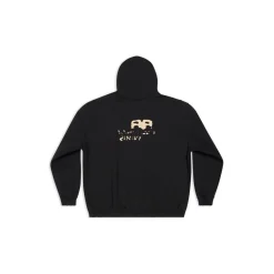 Hoodie Hand-drawn Bb Icon Large Fit in Nero