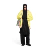 Hoodie Layered Unity Sports Icon Oversize in Giallo/nero