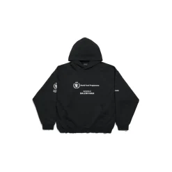 Hoodie Wfp Medium Fit da Uomo in Nero