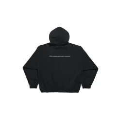 Hoodie Wfp Medium Fit da Uomo in Nero