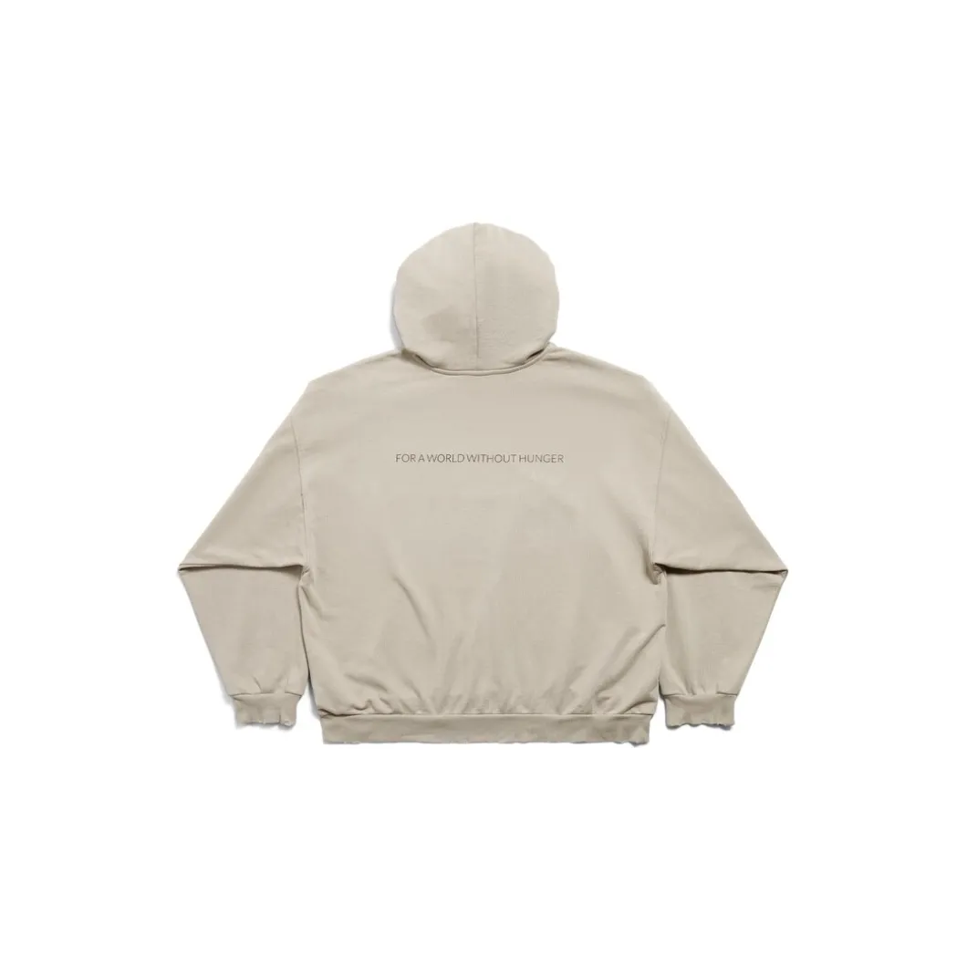 Hoodie Wfp Medium Fit in Grigio/bianco