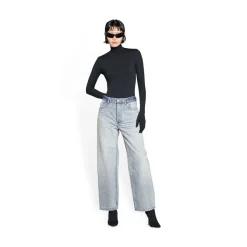 Jeans Ankle Cut da Donna in Azzurro