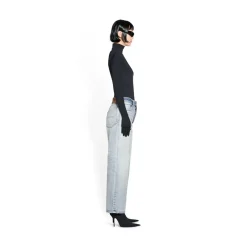 Jeans Ankle Cut da Donna in Azzurro