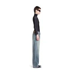 Jeans Loose Fit in Azzurro