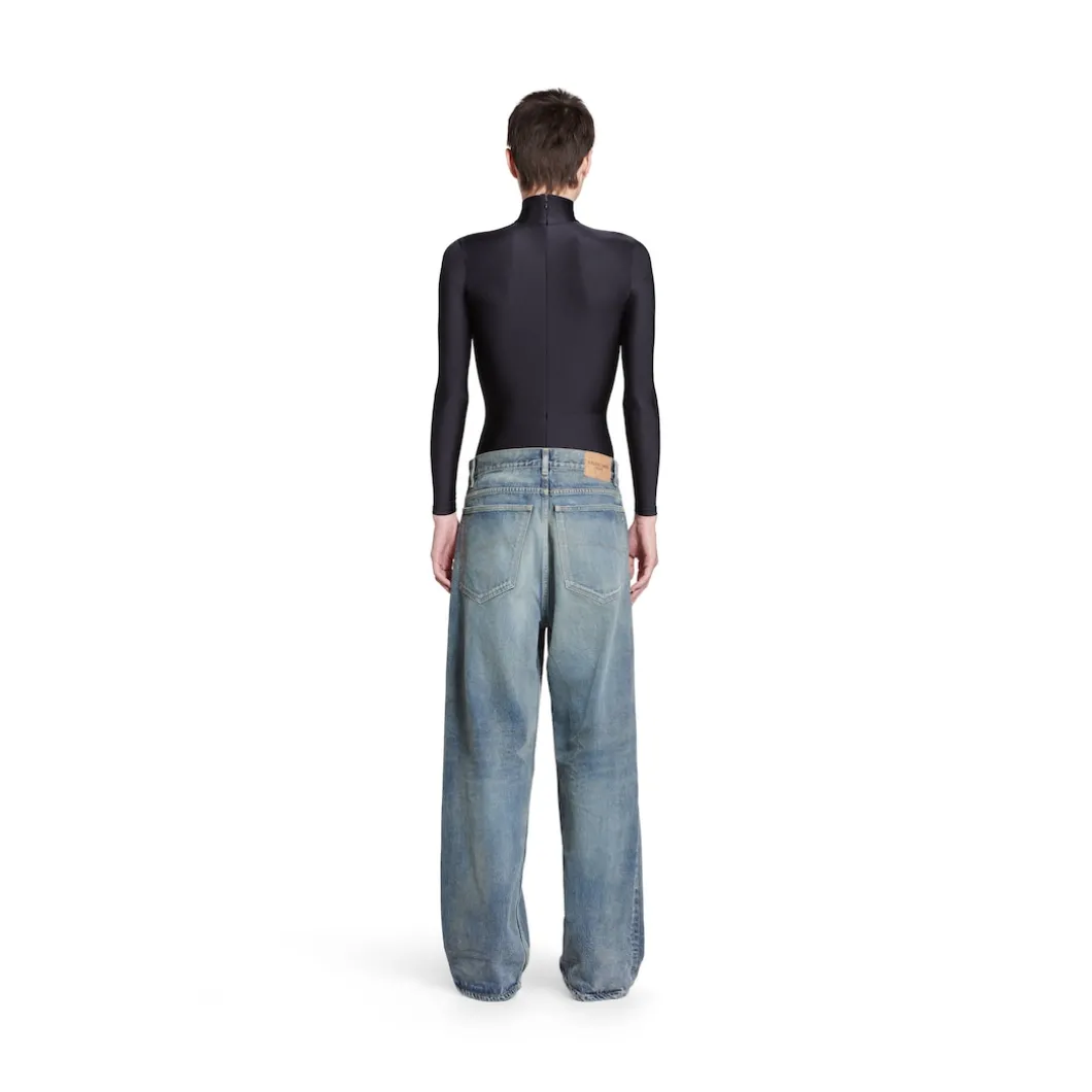 Jeans Loose Fit in Azzurro