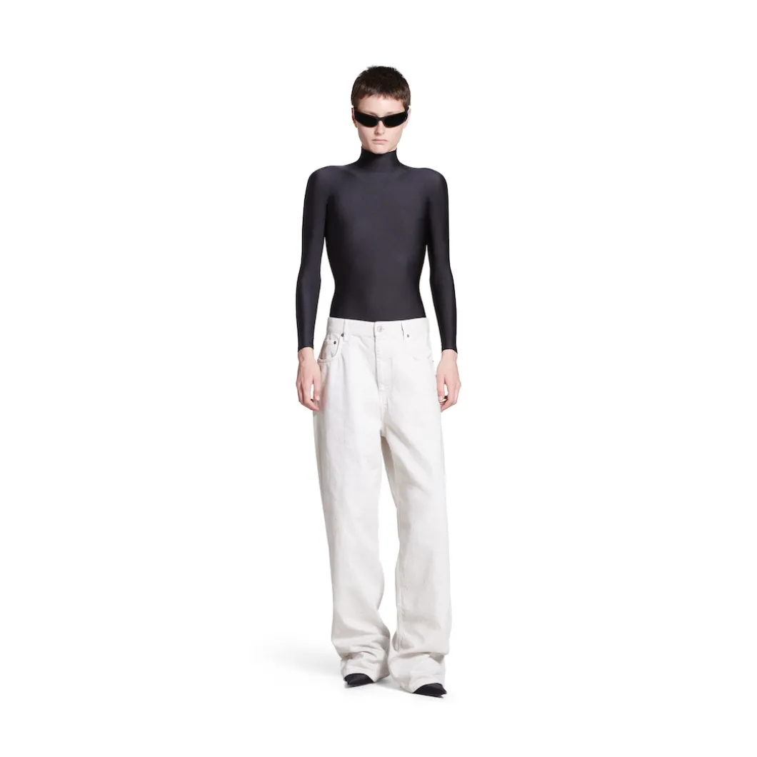 Jeans Loose Fit in Bianco