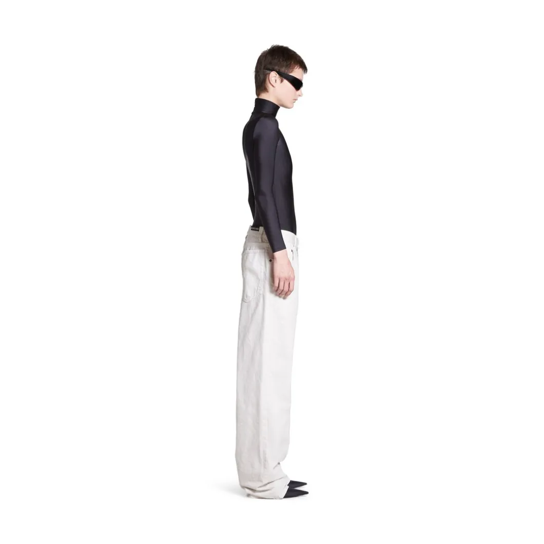 Jeans Loose Fit in Bianco