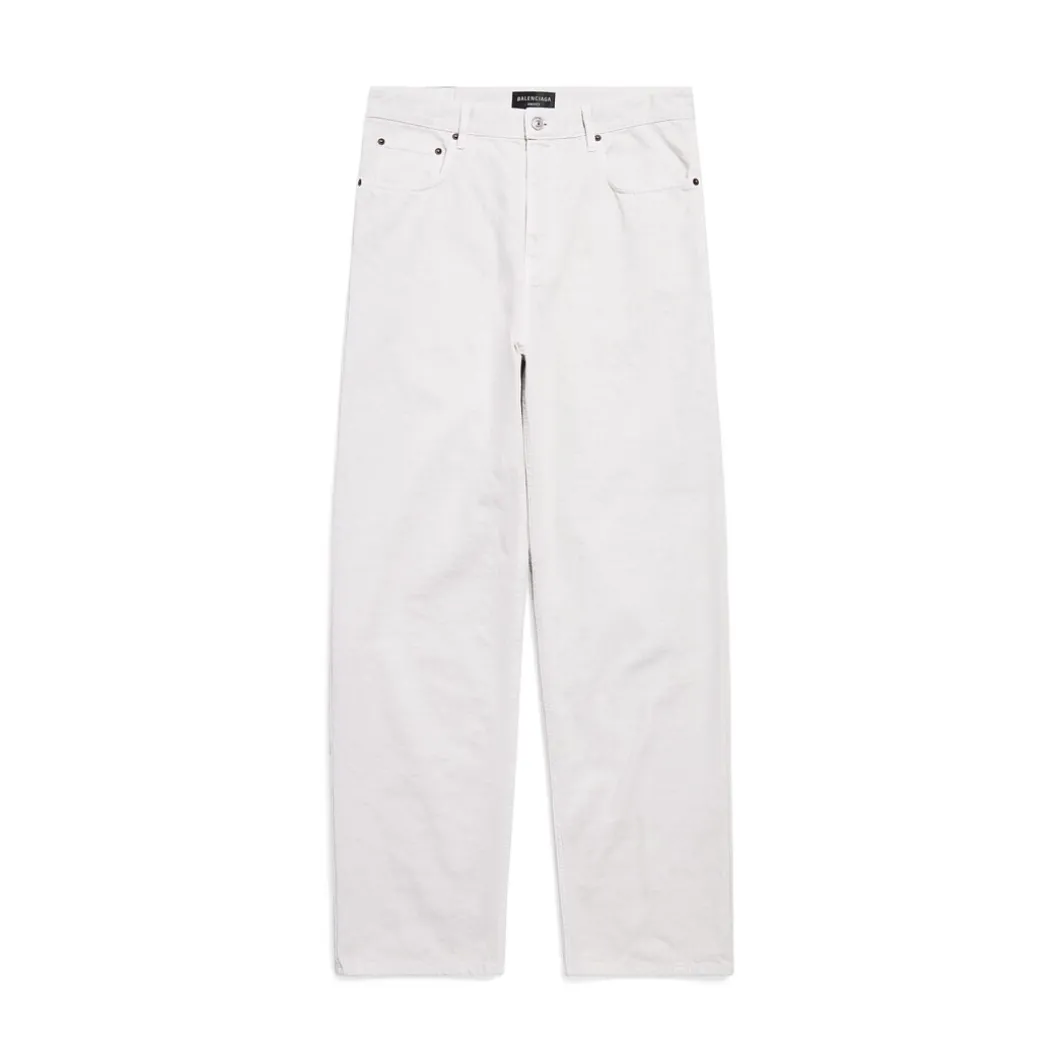 Jeans Loose Fit in Bianco