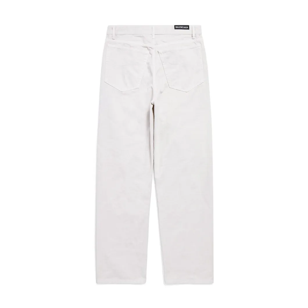 Jeans Loose Fit in Bianco