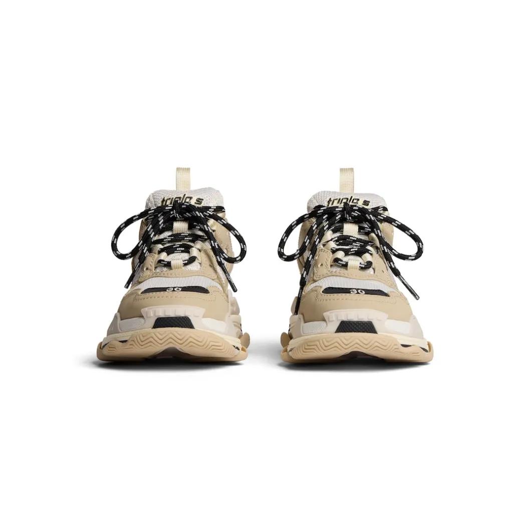 Kids - Sneaker Triple S in Beige/bianco