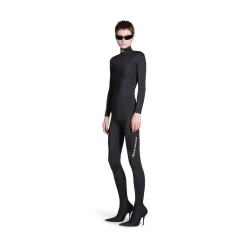 Legging Activewear Sporty B da Donna in Nero