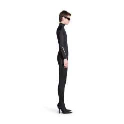 Legging Activewear Sporty B da Donna in Nero