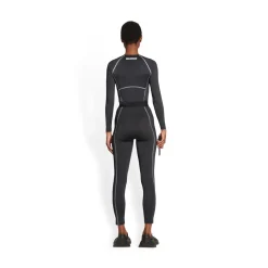 Leggings Athletic Cut da Donna in Nero