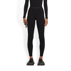 Leggings Athletic da Donna in Nero