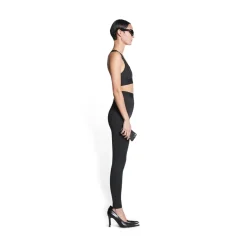 Leggings 3b Sports Icon Athletic Leg Cut da Donna in Nero