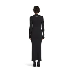 Maxi Abito Balenciaga da Donna in Nero