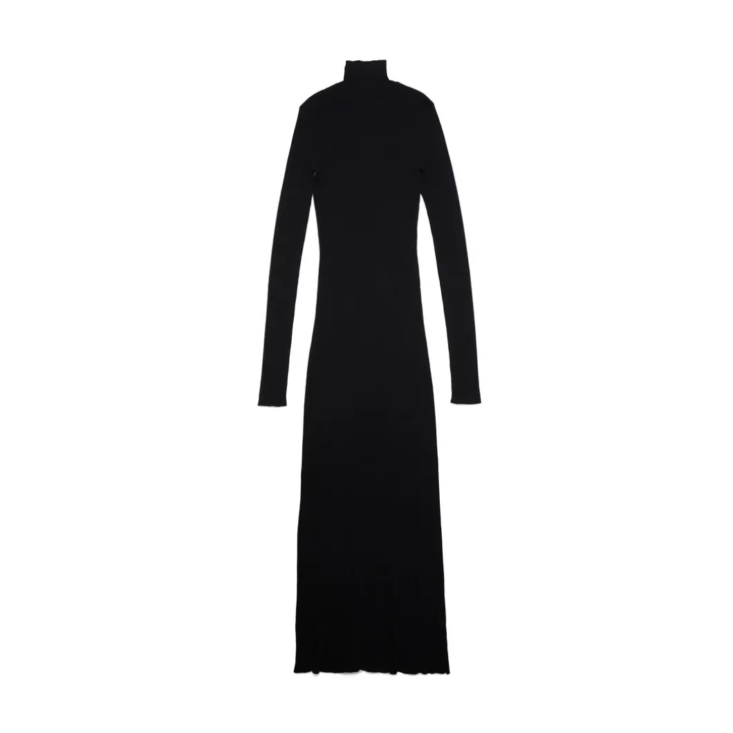 Maxi Abito Balenciaga da Donna in Nero
