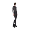 Mini Abito Crystal Mesh da Donna in Nero