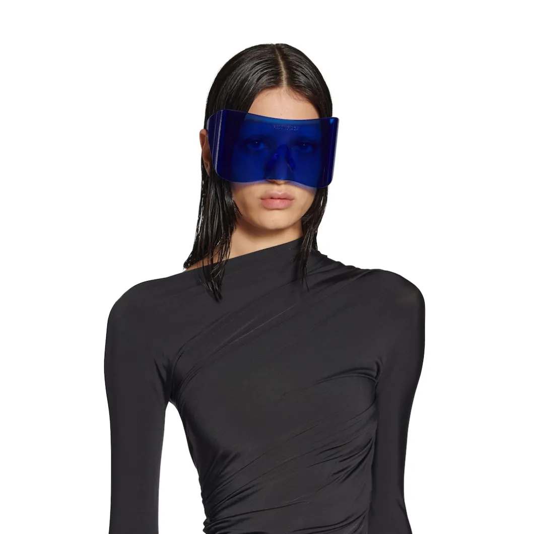 Mini Abito Twisted da Donna in Nero