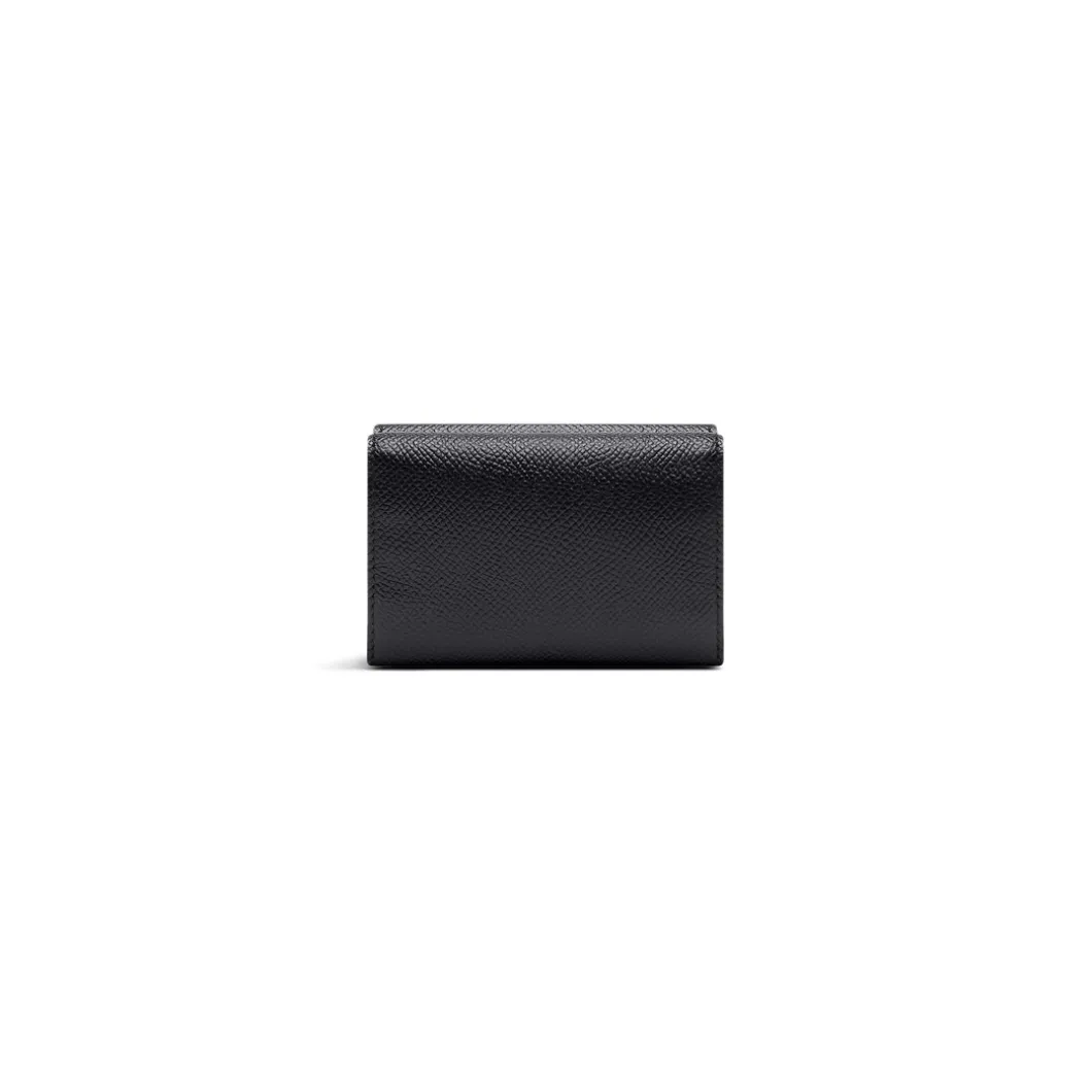 Mini Portafoglio Cash da Uomo in Nero
