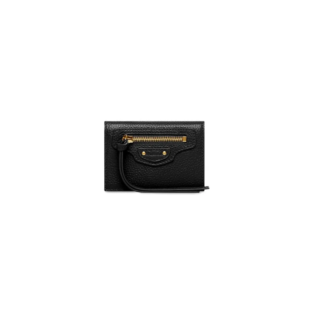 Mini Portafoglio Neo Classic da Donna in Nero