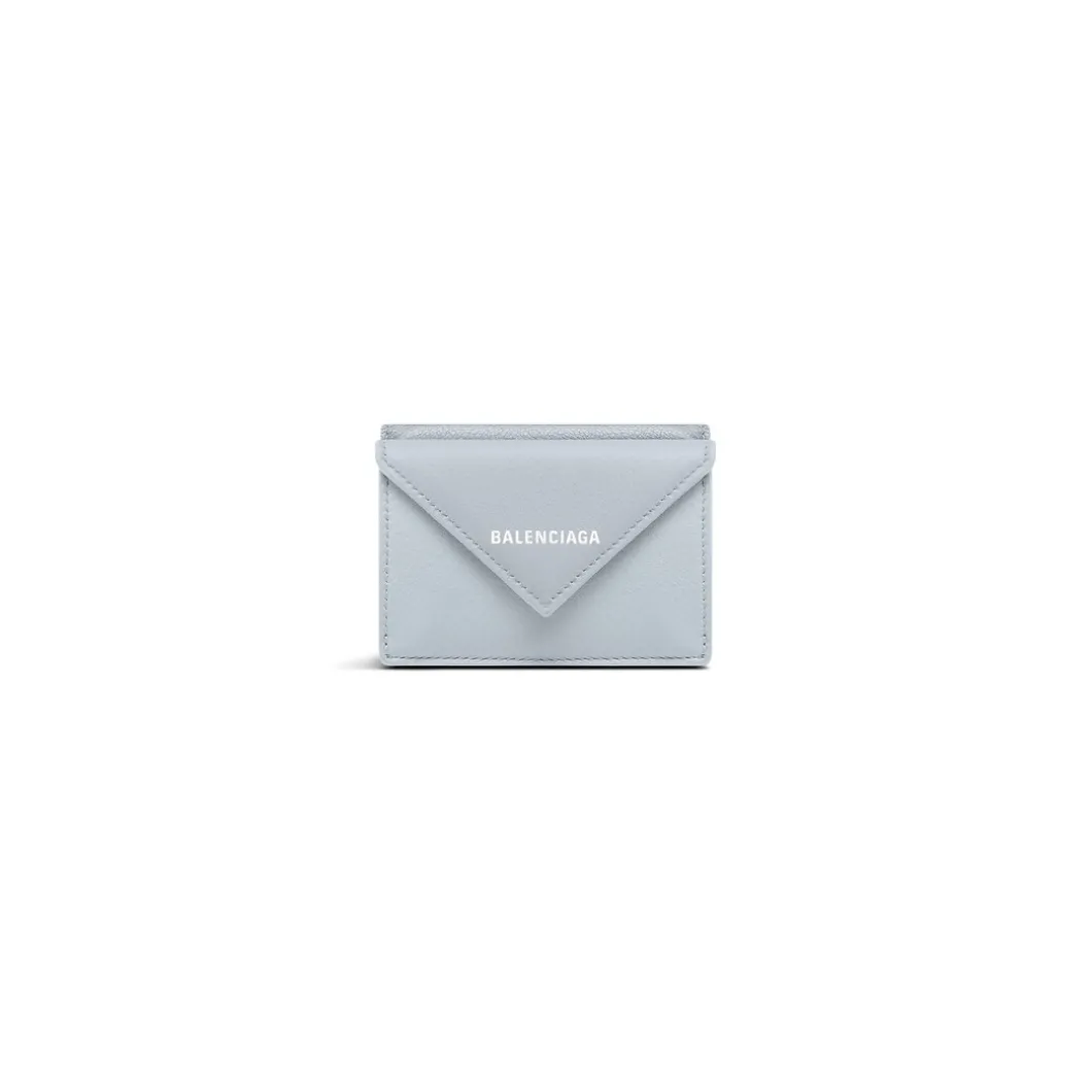 Mini Portafoglio Papier da Donna in Blu