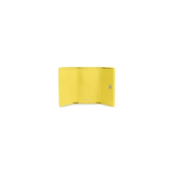 Mini Portafoglio Papier da Donna in Giallo