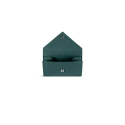 Mini Portafoglio Papier in Verde