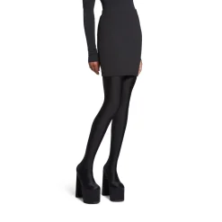 Minigonna da Donna in Nero Délavé