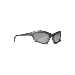 Occhiali Da Sole Bat Rectangle  in Argento