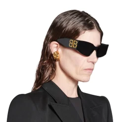 Occhiali Da Sole Bossy Cat da Donna in Nero