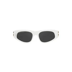 Occhiali Da Sole Dinasty D-frame da Donna in Bianco