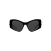 Occhiali Da Sole Dinasty D-frame Xl da Donna in Nero