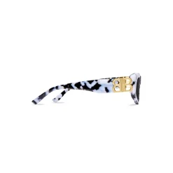 Occhiali Da Sole Dinasty D-frame da Donna in Bianco