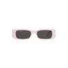 Occhiali Da Sole Dynasty Rectangle  da Donna in Rosa