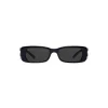 Occhiali Da Sole Dynasty Rectangle da Donna in Nero