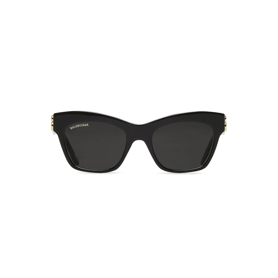 Occhiali Da Sole Dynasty Butterfly da Donna in Nero