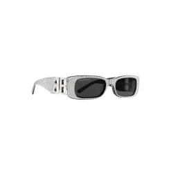 Occhiali Da Sole Dynasty Rectangle   da Donna in Nero