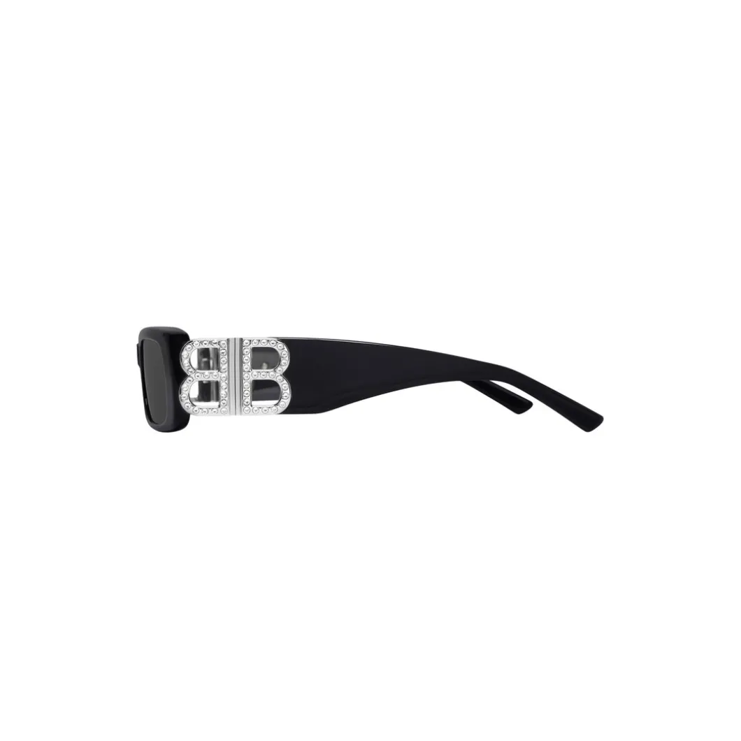 Occhiali Da Sole Dynasty Rectangle da Donna in Nero