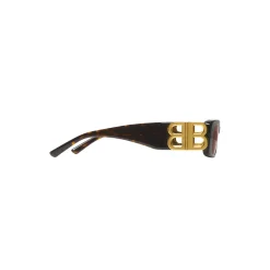 Occhiali Da Sole Dynasty Rectangle da Donna in Marrone