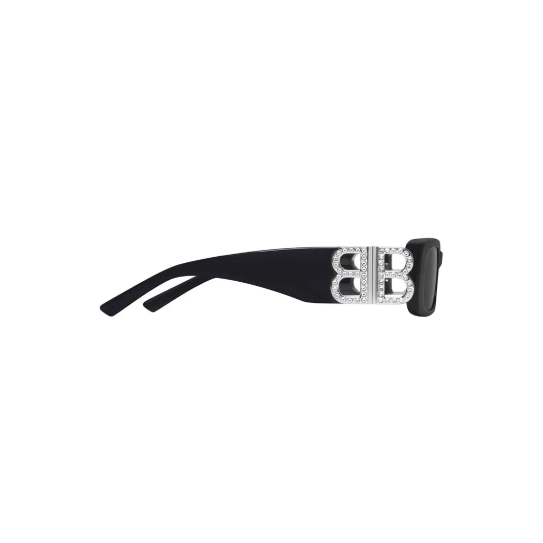 Occhiali Da Sole Dynasty Rectangle da Donna in Nero