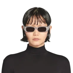 Occhiali Da Sole Dynasty Rectangle   da Donna in Nero