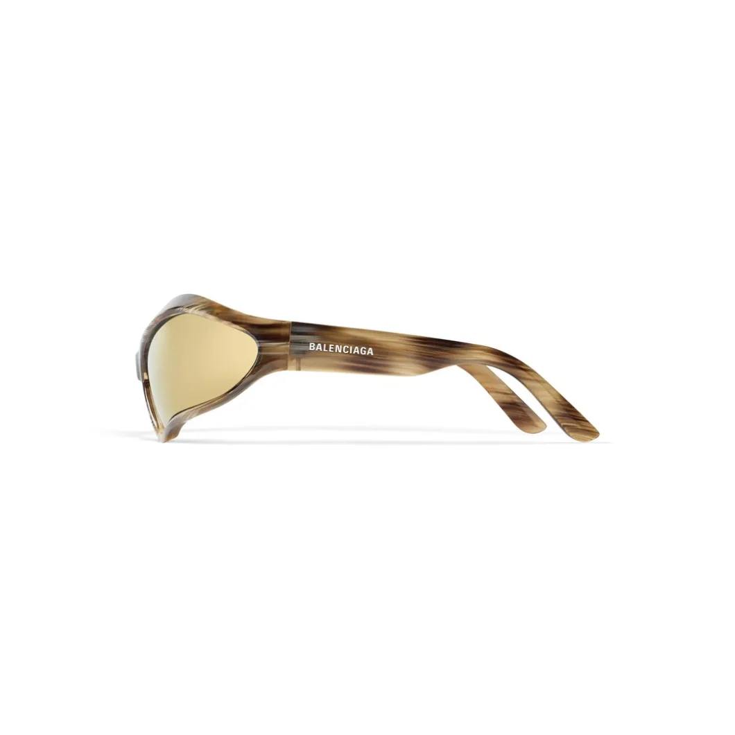 Occhiali Da Sole Fennec Oval in Bronzo